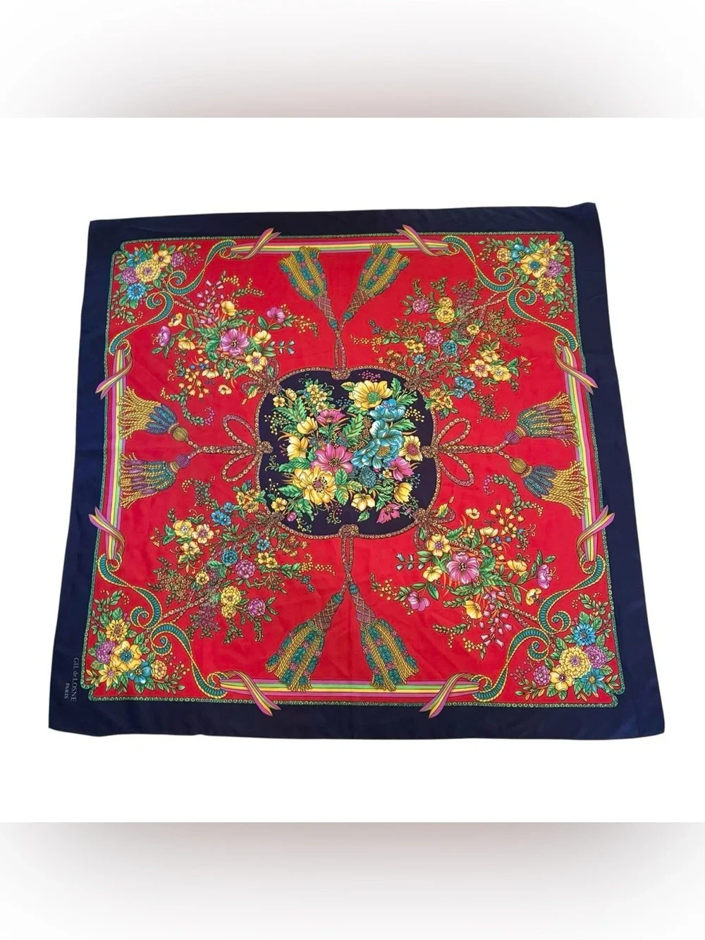 Gil de Losne Silk Scarf